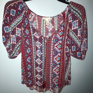 Forever 21 flowy blouse